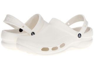 Crocs Crocswatt Vent Clog Shoes (White)