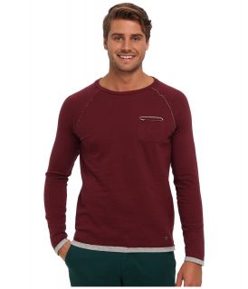 Mavi Jeans L/S Top Mens Long Sleeve Pullover (Red)