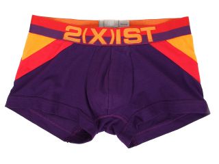 2IST CHEVRON No Show Trunk Mens Underwear (Purple)