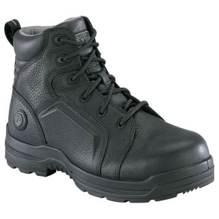 Rockport 6 Inch Waterproof More Energy Composite Toe Boot   Black, Size 10,