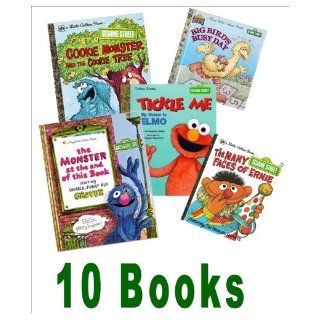 Sesame Street Collection Muppet Babies, Be Nice; Big Bird's Busy Day Another Monster At the End of This Book; Tickle Me, I'm Elmo; Look, Elmo's Walking First Steps; Puppy Love (Storybook Collection Little Golden Books) Robin McKinley, Diana 