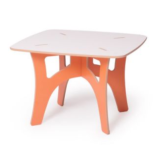 Sprout Kids Table KT001 Color Orange Legs, White Top