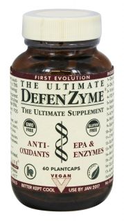 Ultimate Life   The Ultimate DefenZyme   60 Vegetarian Capsules