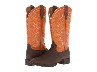 Ariat Heritage Horseman Cowboy Boots (Brown)