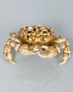 Gavin Bejeweled Crab Box   Jay Strongwater