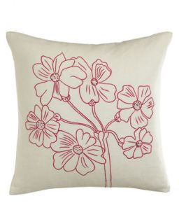 Pink/White Primrose Pillow   Sabira