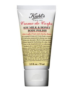 Creme de Corps Soy Milk & Honey Body Polish, 2.5 oz   Kiehls Since 1851