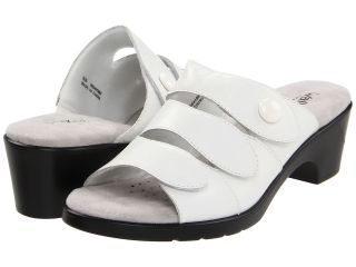 Walking Cradles Natty Womens Slide Shoes (White)