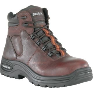Reebok Trainex 6 Inch Composite Sport Boot   Dark Brown, Size 10 1/2 Wide,
