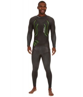 2XU A1 Active Wetsuit Mens Wetsuits One Piece (Green)