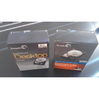 Seagate Desktop HDD 3TB 7200RPM SATA 6 Gb/s 64MB Cache 3.5"   Internal Drive Retail Kit (STBD3000100) Computers & Accessories