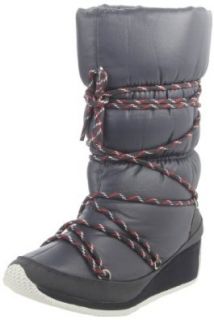 Lacoste Women's Arbonne Ski5 Boot, Dark Blue, 10 M US Lacoste Shoes Women Shoes