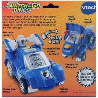 VTech Switch & Go Dinos   Horns the Triceratops Dinosaur Toys & Games