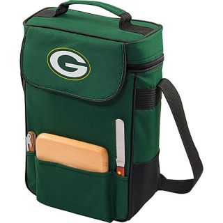 Picnic Time Green Bay Packers Duet Wine & Cheese Tote