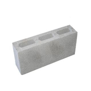 Concrete Block (Common 8 in x 4 in x 16 in; Actual 7.625 in x 3.625 in x 15.625 in)