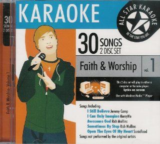 ASK 68 Christian Karaoke Faith and Worship, Vol. 1; Jeremy Camp, Mercy Me and Rich Mullins Music