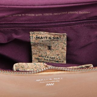 Matt & Nat Moxy Cross Body Bag   Tan      Clothing
