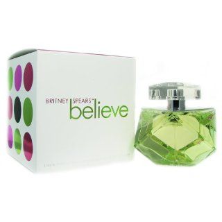 Believe by Britney Spears for Women, Eau De Parfum Spray, 3.3 Ounce Bottle  Believe Britney Spears Perfume  Beauty