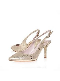 Vince Camuto Stephania court shoes Gold