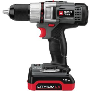 PORTER CABLE 18 Volt 1/2 in Cordless Lithium Ion Drill with Case