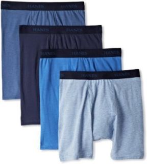 Hanes Men's Classics 4 Pack Dyed Stretch Boxer Brief   Colors May Vary at  Mens Clothing store