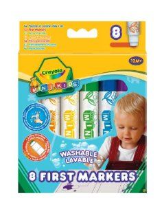 Crayola   Beginnings 8 First Markers Toys & Games