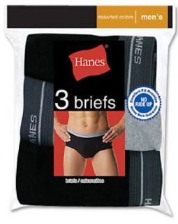 Hanes Men Mid Rise 3 Pack Brief at  Mens Clothing store