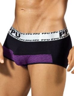 PPU Boxer Brief Black/White at  Mens Clothing store Briefs Underwear