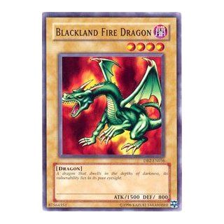 Yu Gi Oh   Blackland Fire Dragon (DB2 EN036)   Dark Beginnings 2   Unlimited Edition   Common Toys & Games