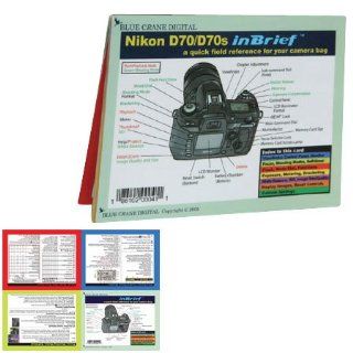 Nikon D70 inBrief Laminated Reference Card  Otheraccessory  Camera & Photo