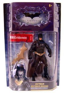 Batman Dark Knight Movie Master Deluxe Action Figure Batman from Batman Begins (Crime Scene Evidence) Toys & Games