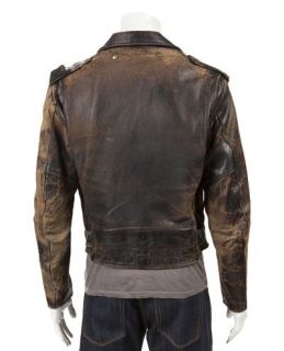 High End Vintage Vintage Leather Motorcycle Jacket