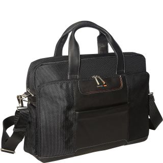 Mancini Leather Goods Slim Laptop/ Tablet Briefcase