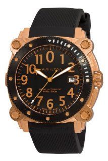 Hamilton Men's H78545333 Khaki Navy BelowZero Black Dial Watch at  Men's Watch store.