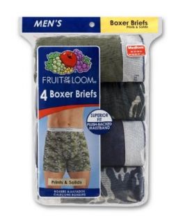 Fruit Of The Loom Mens 4 Pack Boxer Brief at  Mens Clothing store