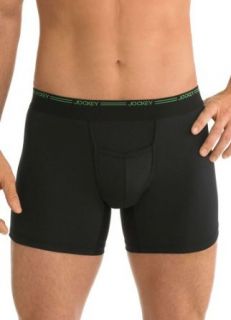 Jockey Men's Underwear Big & Tall Sport H Fly Boxer Brief  2 Pack, black, 3XL at  Mens Clothing store
