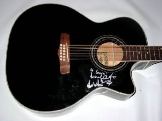 NICKEL CREEK Signed 12 String Acoustic Electric Guitar PSA/DNA NICKEL CREEK Entertainment Collectibles