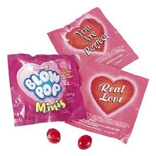 CHARMS Valentine BLOW POPS Minis   Valentine's Day & Valentine's Day Candy  Grocery & Gourmet Food