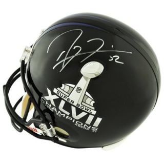 Ray Lewis Baltimore Ravens/Super Bowl XLVII Logo Riddell Replica Helmet