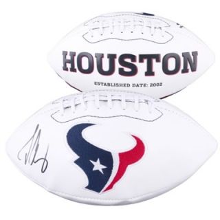 Jadeveon Clowney Houston Texans 2014 NFL Draft #1 Pick Autographed White Panel Football