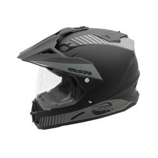 MSR Expedition Dual Sport Motorcycle Helmet Small Matte Black Automotive