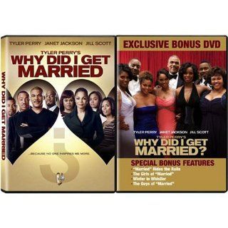Tyler Perry's Why Did I Get Married LIMITED EDITION 2 DVD SET   Full Screen Movie Plus BONUS DISC featuring "Married" Rides the Rails; Winter in Whistler; The Girls of "Married; & The Guys of "Married"   Janet Jackson, Jill