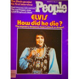 PEOPLE WEEKLY January 28, 1980 Volume 13 No. 4 ELVIS, HOW DID HE DIE? (The real Trapper John, Cybill Shepherd's blues, Elvis Presley) People Weekly Books