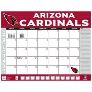Arizona Cardinals 2014 22 x 17 Desk Calendar