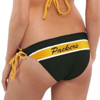 Womens Green Green Bay Packers St. Lucia Bikini Bottoms