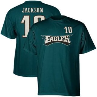 Reebok DeSean Jackson Philadelphia Eagles #10 Youth Game Gear Flat T Shirt   Midnight Green