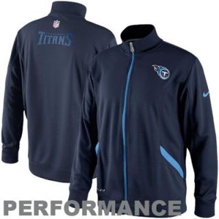 Nike Tennessee Titans Empower Knit Performance Jacket   Navy Blue