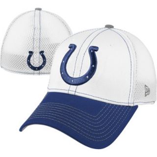 New Era Indianapolis Colts White/Blue 39THIRTY Blitz Neo Flex Hat