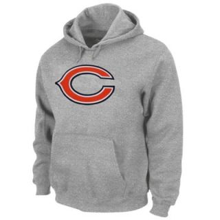 Chicago Bears Telepatch Pullover Hoodie   Ash