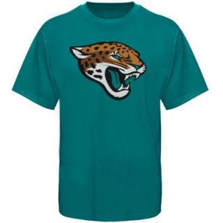 Jacksonville Jaguars Youth Team Logo T Shirt   Teal